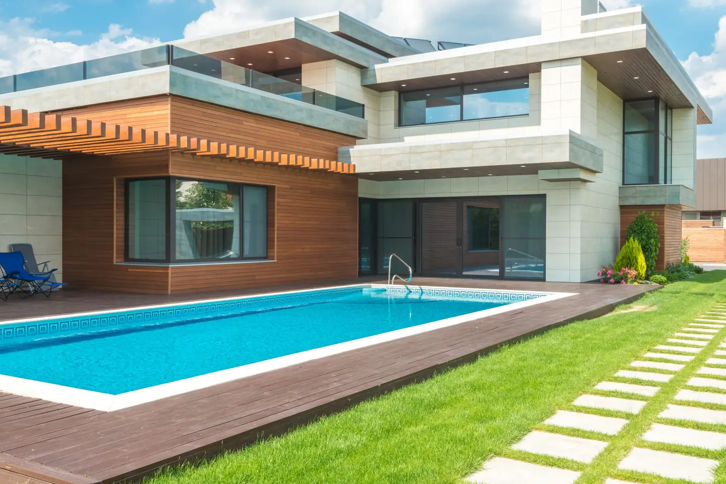 Swimming pool built in Bella Vista, NSW
